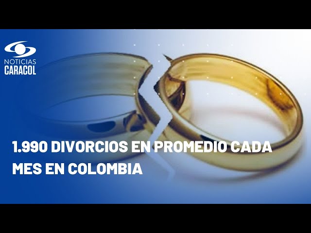 Divorcios en Colombia están disparados: “Ya no hay mentalidad de hogar"