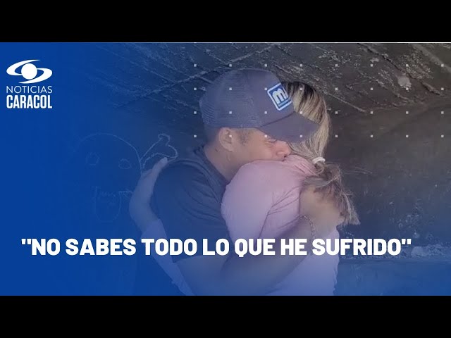 Madre venezolana encuentra en caños de Cúcuta a su hijo perdido: ¡milagro de Navidad!