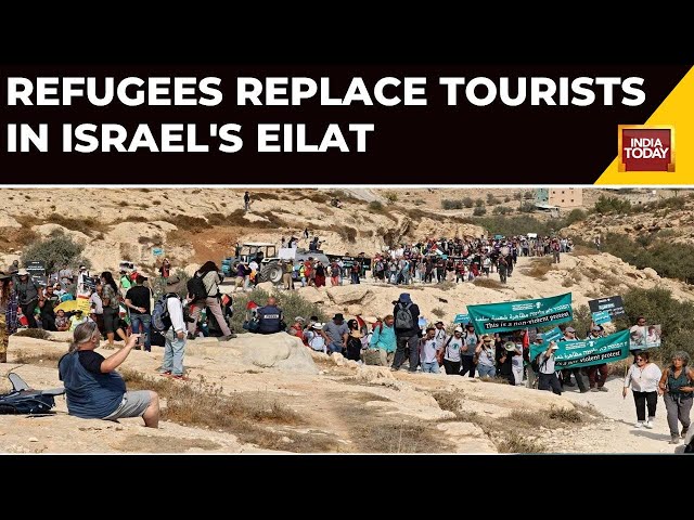 Tourist City Of Eilat Now Houses Internally Displaced Refugees | Israel Hamas War | India Today