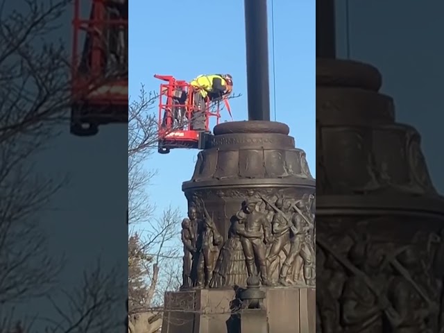 Arlington National Cemetery removes Confederate memorial #Shorts