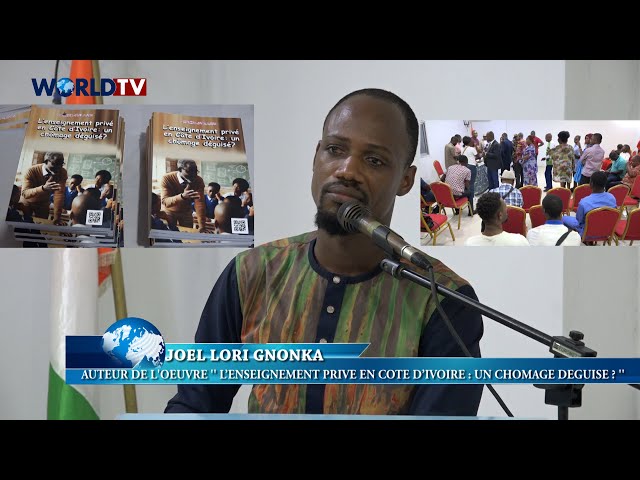 Système éducatif : Dédicace du livre ''L’enseignement privé en Côte d'Ivoire, un chôm