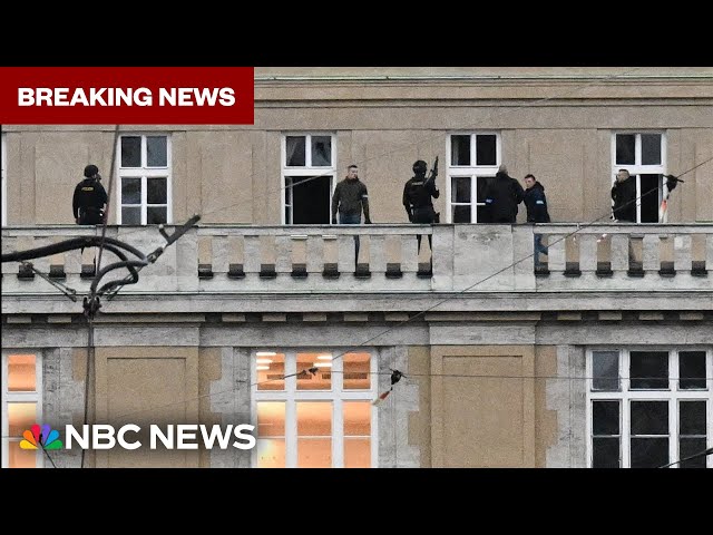 Prague shooting death toll rises to at least 14 people