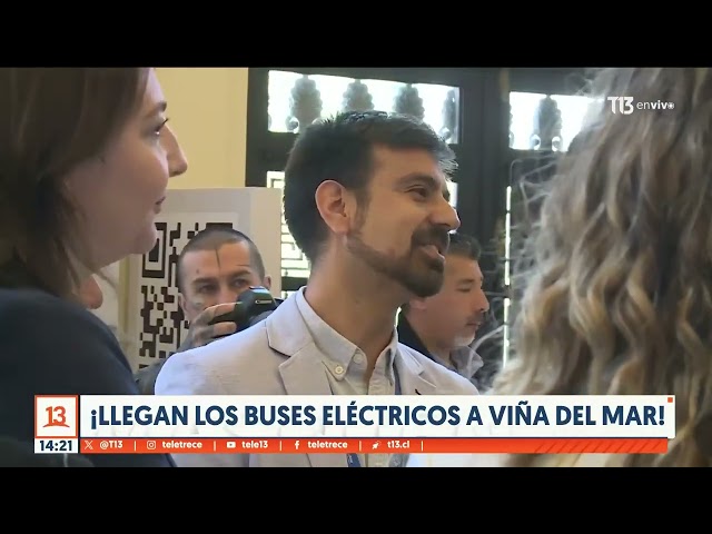 Buses eléctricos llegarán a Viña del Mar