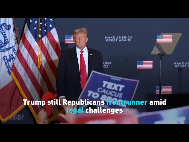 Trump remains Republican frontrunner amid legal issues