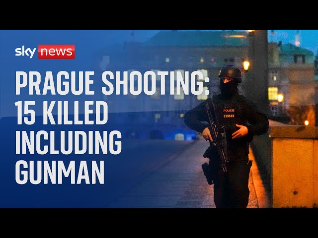 Prague shooting: 15 dead in Prague, including gunman