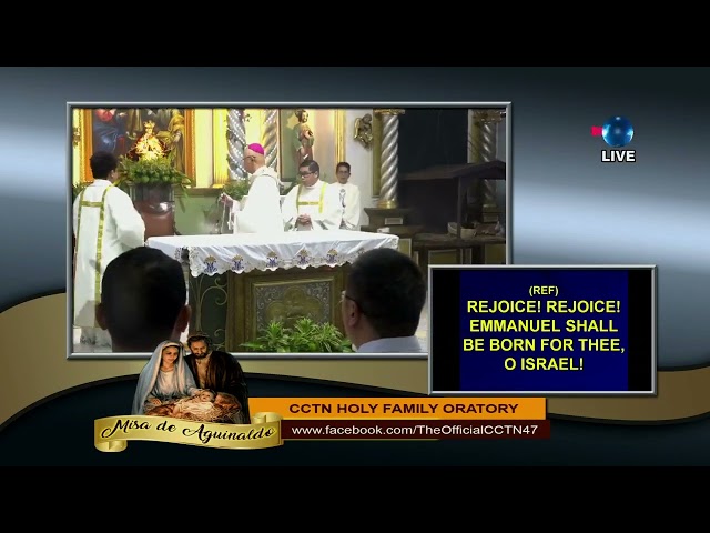 Misa de Aguinaldo - Day 7 |  December 22, 2023 - Mass Presider: Cebu Archbishop Jose S. Palma