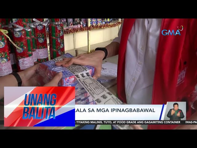 2 tindahan na nagbebenta ng pailaw at paputok, nabistong may pekeng PHL Standard Mark at... | UB