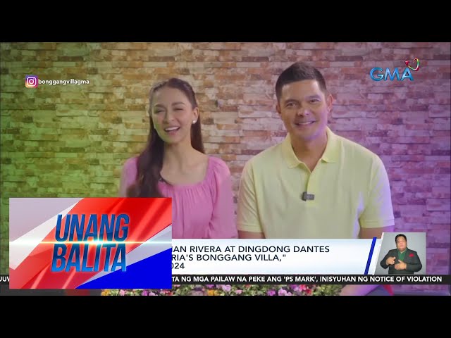 Sitcom nina Marian Rivera at Dingdong Dantes na "Jose and Maria's Bonggang Villa," ..