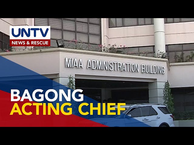 Pangulong Marcos, itinalaga ang bagong acting general manager ng MIAA