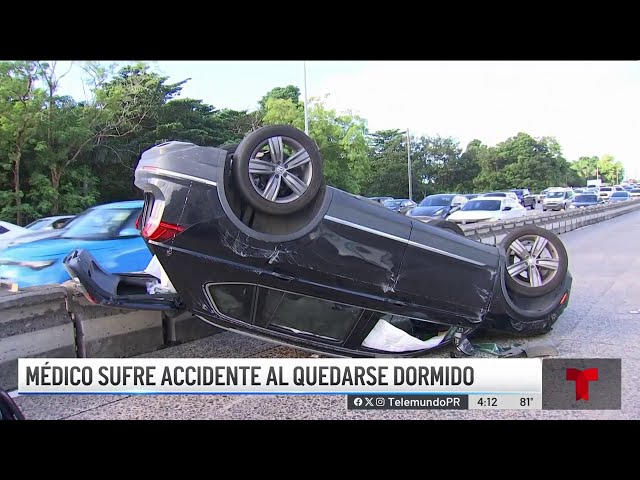 Caótica mañana para conductores en el expreso PR-22