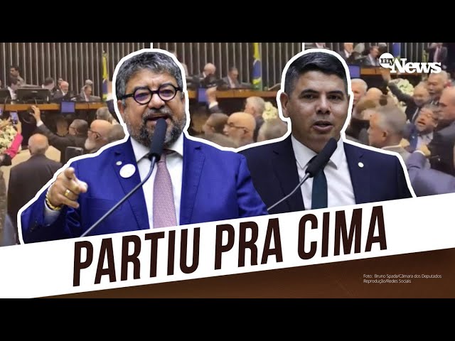 QUAQUÁ DÁ TAPA NA CARA de Messias Donato durante promulgação da reforma tributária