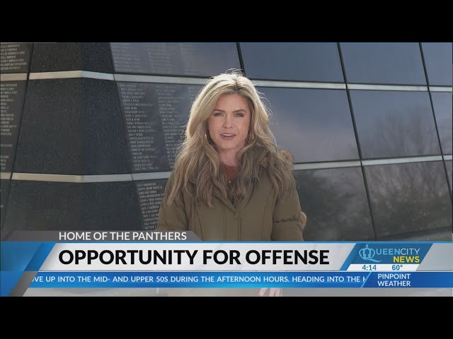 Home of the Carolina Panthers | Opportunity for offense Sunday