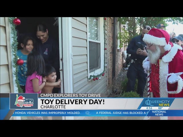 It's delivery day! CMPD Toy Drive underway in Charlotte