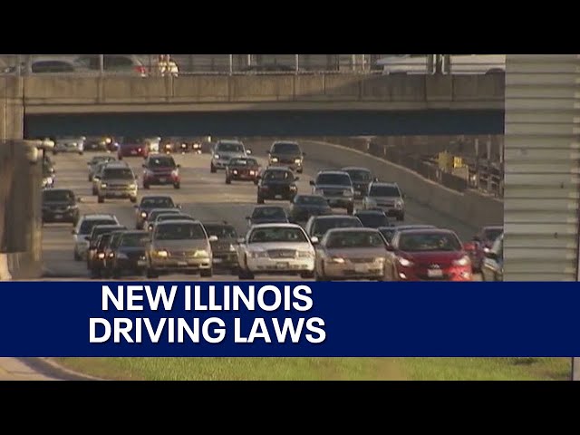 New Illinois laws will impact motorists in 2024