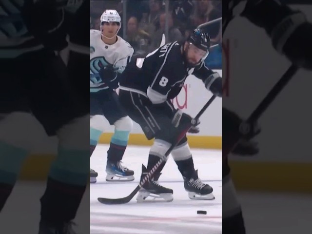 Matty Beniers With The Filthy Pass Through Drew Doughty’s Legs Leading To Game Winner