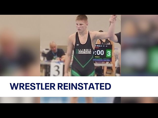 High school wrestler barred from competing reinstated after legal battle