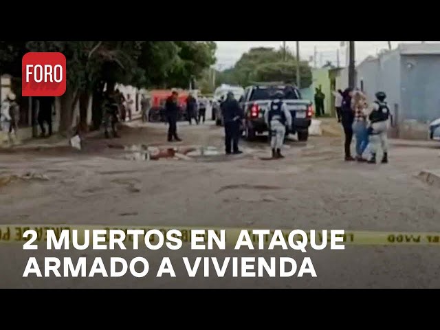 Atacan a balazos una casa en Sonora; Hay 2 muertos - Las Noticias