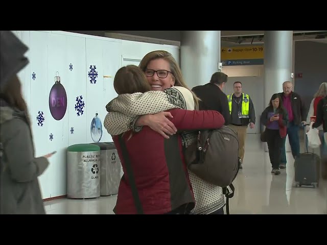 Holiday travel begins to pick up at Denver International Airport