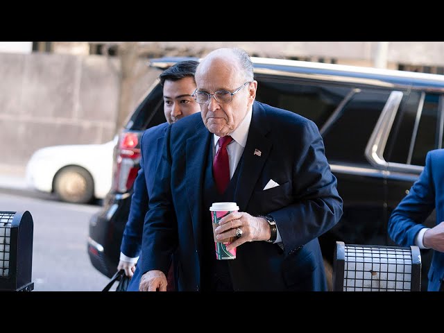 Rudy Giuliani files for bankruptcy days after being ordered to pay $148M in defamation case