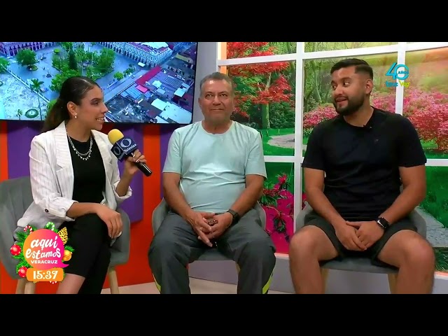 Padre e hijo practican el basquetbol y nos platican la importancia de este deporte.