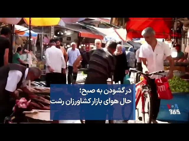 در گشودن به صبح؛ حال هوای بازار کشاورزان رشت