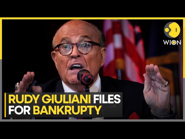 Rudy Giuliani files for Bankrupty | Global News | WION