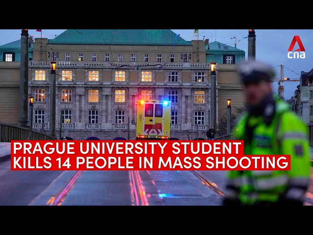 Prague university student kills father and 14 others in mass shooting