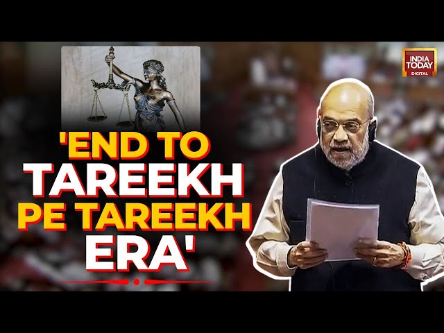 Amit Speech Full Speech In Rajya Sabha On 3 New Criminal Law Bills | Amit Shah Speech In Rajya Sabha