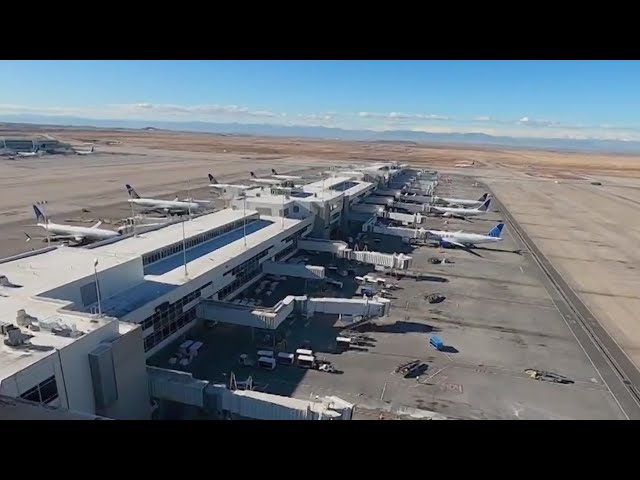 Holiday travel ramps up at Denver International Airport