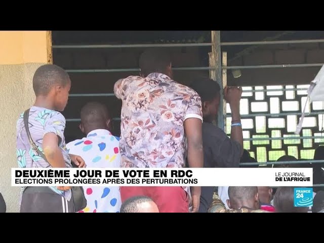 RDCongo : Les élections prolongées après des perturbations • FRANCE 24