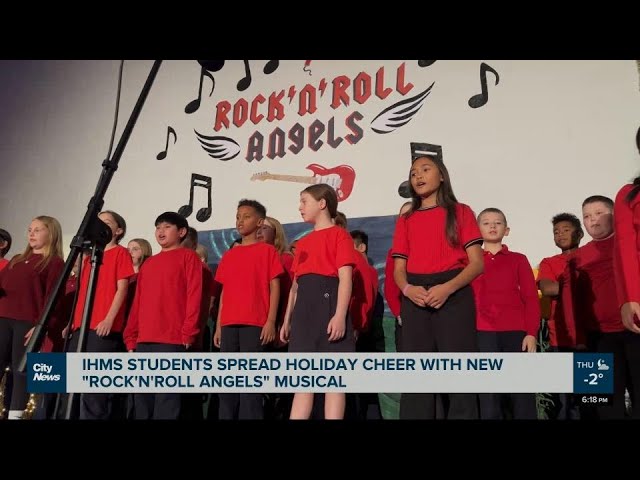 Students of Immaculate Heart of Mary School spread holiday cheer with new nativity musical