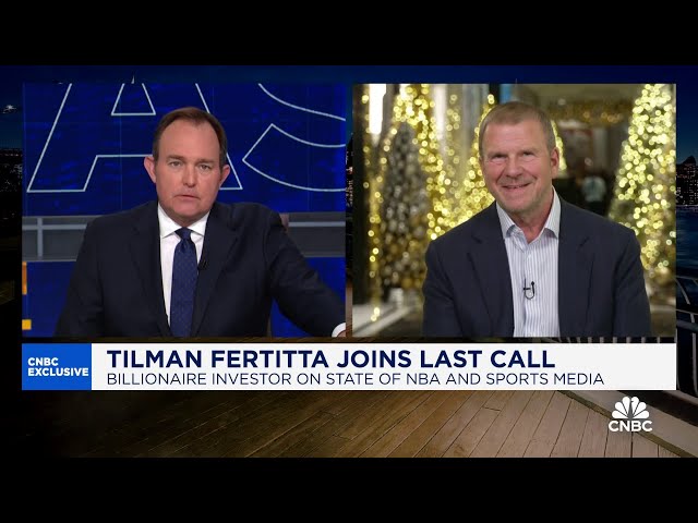 We're going to see a record month for holiday parties, says Landry's CEO Tilman Fertitta