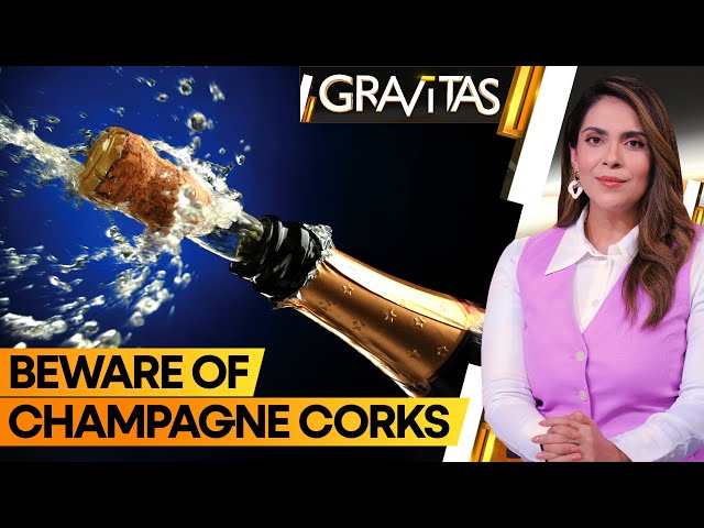 Gravitas: The dark aspect of popping a champagne cork