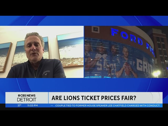 Are the Detroit Lions ticket prices fair?