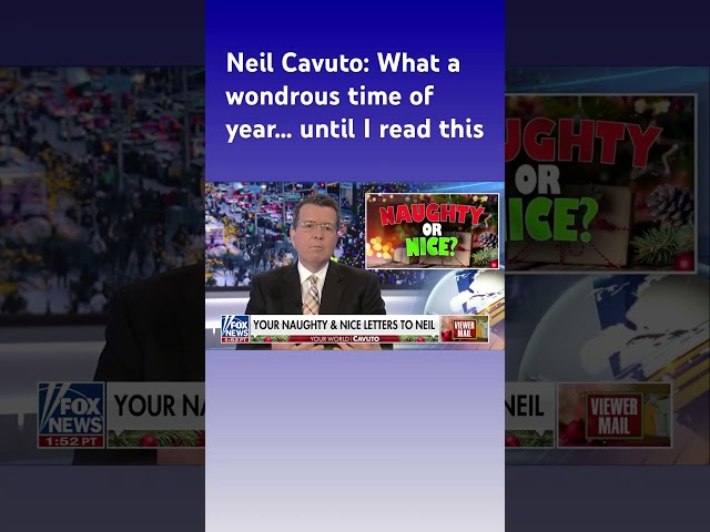 Neil Cavuto reads his hate mail: 'Embodiment of evil!' #shorts