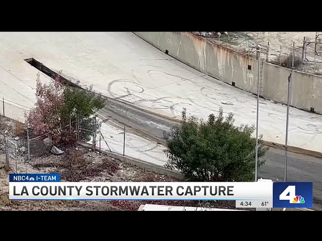 LA County says it's making progress capturing storm water through infrastructure projects