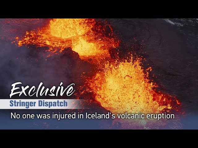 Exclusive Stringer Dispatch: No injuries in Iceland's volcanic eruption