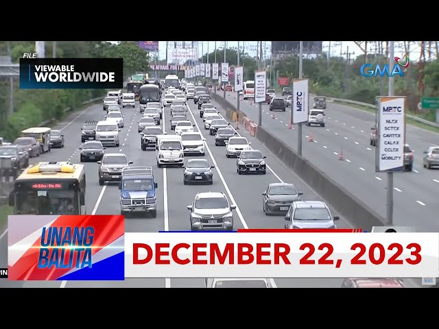 Unang Balita sa Unang Hirit: DECEMBER 22, 2023 [HD]