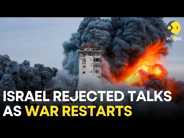 Israel-Hamas War LIVE: Israel intensifies Gaza strikes, Hamas fires rockets amid truce talks | WION