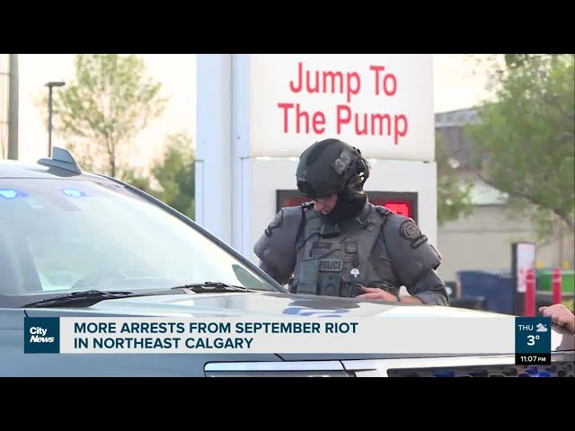 More arrests from riot in northeast Calgary