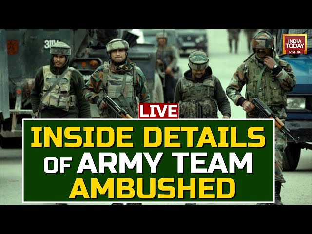 Poonch Terror Attack LIVE Updates: Search Ops Begin In Jammu & Kashmir, 5 Soldiers Die 2 Injured