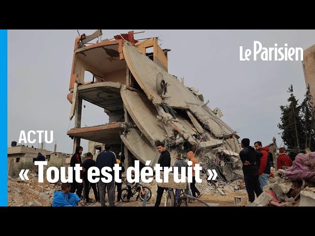 «Ils ont dit aller à Rafah et maintenant ils bombardent !» : à Gaza, la détresse des déplacés