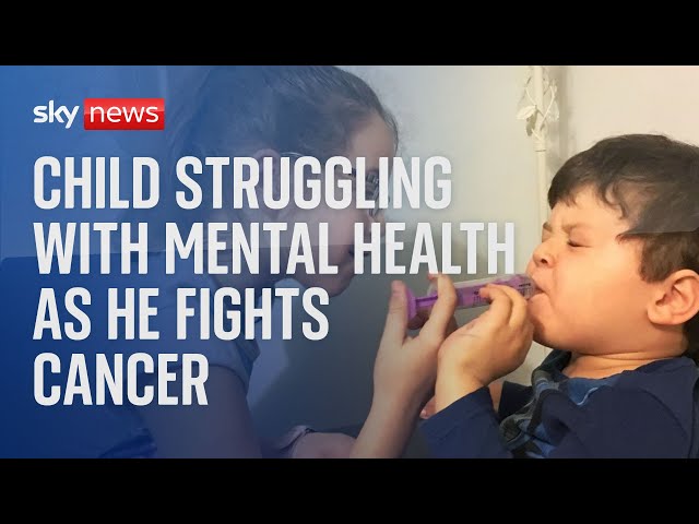 The 11-year-old cancer patient struggling with his mental health