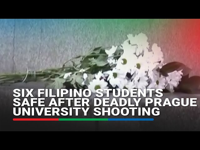 Six Filipino students safe after deadly Prague university shooting