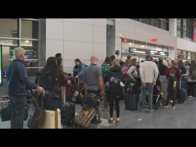 Holiday travel rush continues at Logan Airport