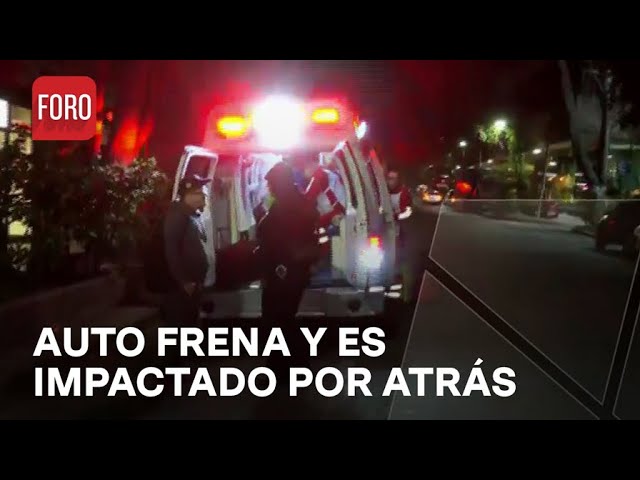 Choque en la Zona Rosa de la CDMX - Las Noticias