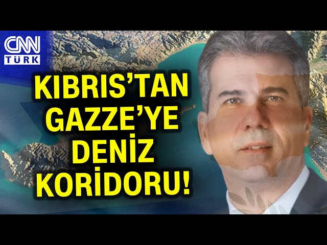 Kıbrıs'tan Gazze'ye Deniz Koridoru! İsrailli Bakan Rum Kesimi’nde İncelemelerde Bulundu #H