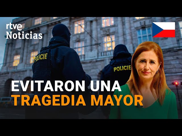 PRAGA: La POLICÍA difunde IMÁGENES de su ACTUACIÓN para DEFENDERSE de la CRÍTICAS | RTVE