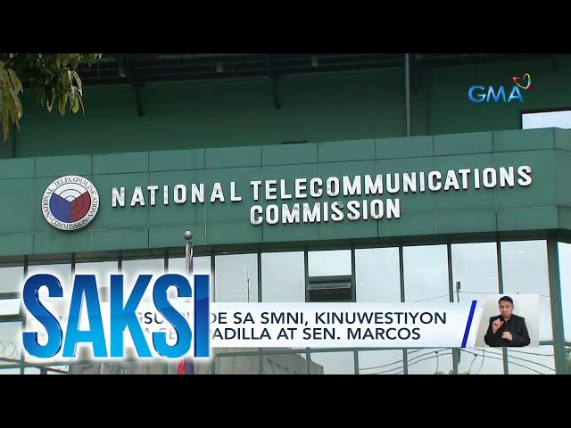 SMNI, maghahain ng petisyon sa korte na pigilan ang pagpapatupad ng suspension order | Saksi