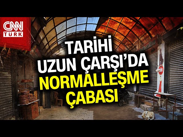 Hatay Yaralarını Sarmaya Çalışıyor! Tarihi Uzun Çarşı'da Dönüşüm Projeleri Sürüyor #Haber